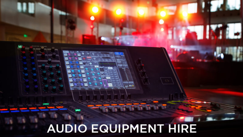 audio equipment hire